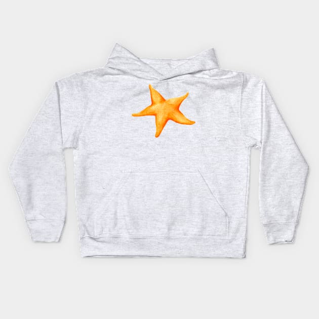 cute starfish Kids Hoodie by seahorses animals